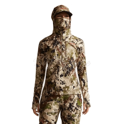 Термокофта SITKA WS Core Merino 330 Hoodie цвет Optifade Subalpine фото 5