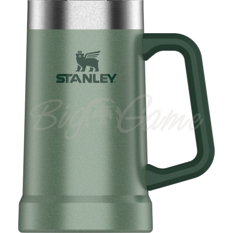 Термостакан STANLEY Big Grip Beer Stein 0,7 л цвет Hammertone Green фото 1