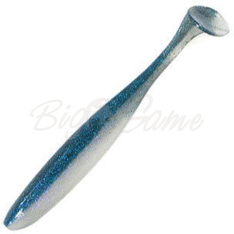 Виброхвост KEITECH Easy Shiner 4'' (7 шт.) цв. EA#22 Electric Silver Shiner фото 1