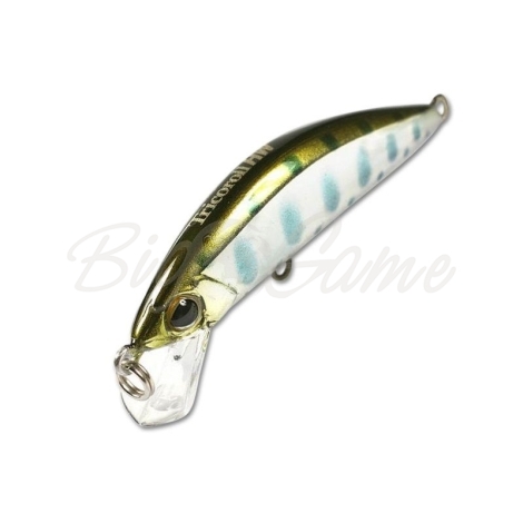Воблер JACKALL TIMON Tricoroll 55HW цв. silver yamame фото 2