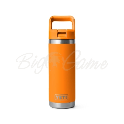 Термобутылка YETI Rambler Straw Cap 532 цвет King Crab Orange фото 1