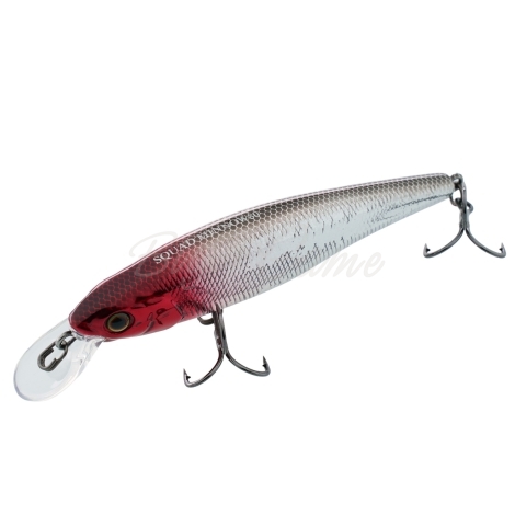 Воблер JACKALL Squad Minnow 80 цв. hl silver red head фото 1