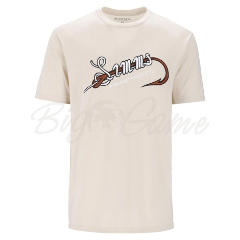 Футболка SIMMS Hook & Loop T-Shirt цвет natural фото 1