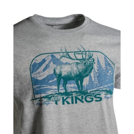 Футболка KING'S Herd Bull Tee цвет Heather Grey фото 3