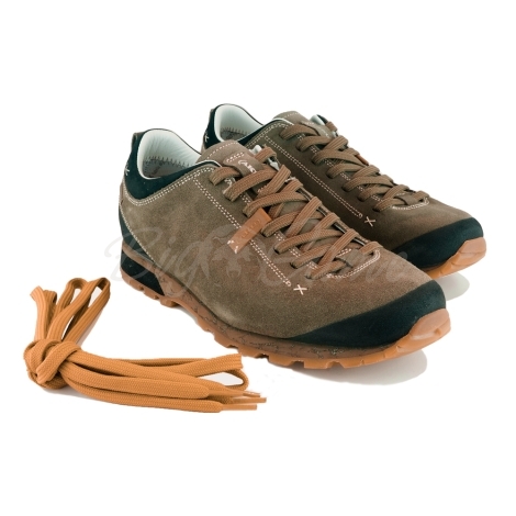 Кроссовки треккинговые AKU Bellamont III Suede GTX цвет Sand / Black фото 6