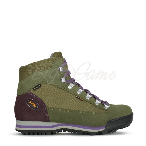 Ботинки треккинговые AKU WS Ultra Light Micro GTX цвет Green / Deep Violet фото 5