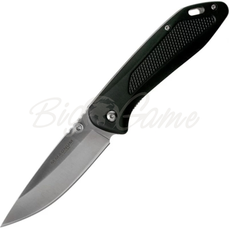 Нож складной полуавтоматический BOKER Advance сталь 440C рукоять Алюминий цв. Черный фото 1