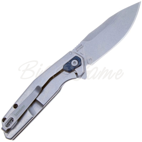 Нож складной полуавтоматический KERSHAW Lucid сталь 8Cr13MOV рукоять Нейлон, сталь цв. Синий фото 4