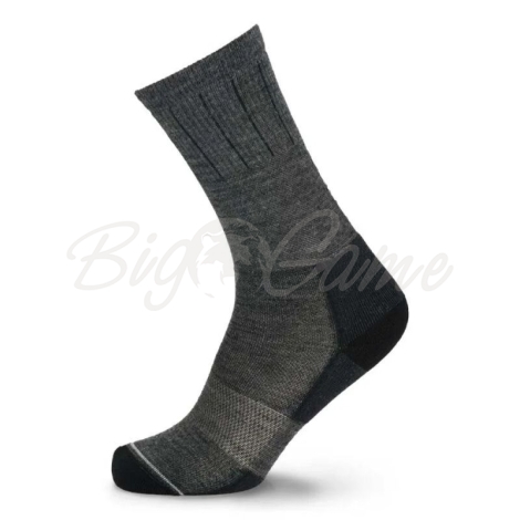 Носки LORPEN PTLMC Pro Trek Merino Light Mid Crew цвет Whales Grey фото 2