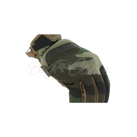 Перчатки тактические MECHANIX Fastfit цвет Woodland Camo фото 6