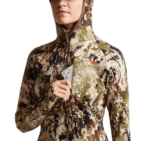 Термокофта SITKA WS Core Merino 330 Hoodie цвет Optifade Subalpine фото 3