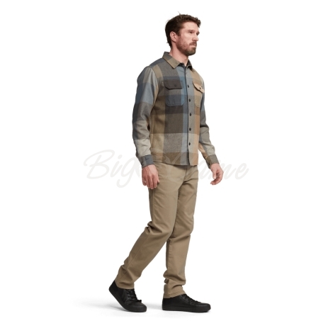 Рубашка SITKA Hardwood Hvy Wt Flannel цвет Buckskin Fall Plaid фото 8