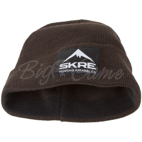 Шапка SKRE Ontario Cuffed Beanie цвет Коричневый фото 4