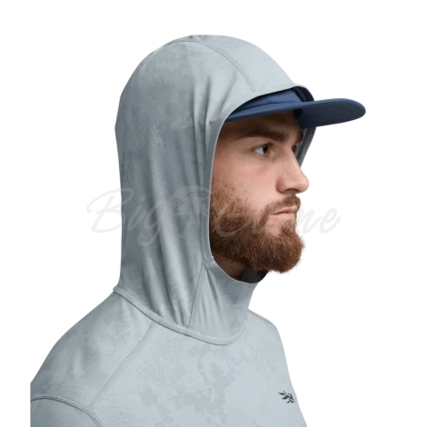 Термокофта SITKA Radiant Sun Hoodie цвет Bluestone Camo фото 2