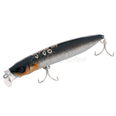 Воблер JACKALL Hagre 96F цв. hl silver & black фото 1