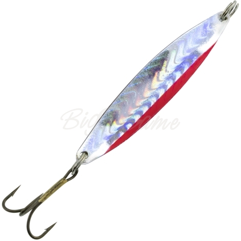 Блесна колеблющаяся BLUE FOX Moresilda Holographic 10 г код цв. 02 Silver Red фото 2