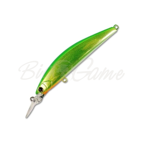 Воблер JACKALL TIMON Tricoroll GT 72MD-F цв. flash chartreuse фото 2