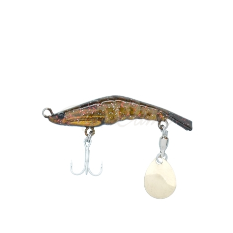 Воблер ZIP BAITS Zoea 49S Blade код цв. 278 Brown Smoky/Lame.G фото 2