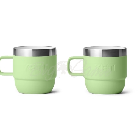 Набор кружек YETI Rambler Espresso Stackable Mug (2 шт.) 180 цвет Key Lime фото 2