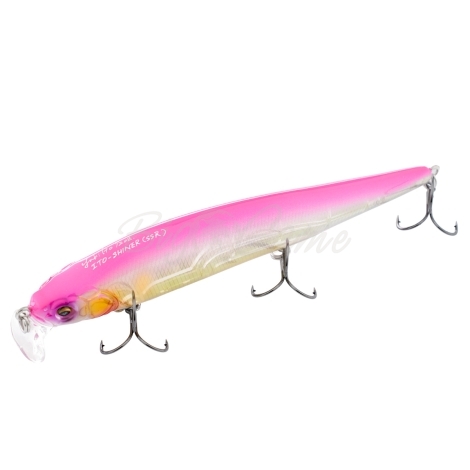 Воблер MEGABASS Ito Shiner 115SP цв. SSR Gp Aurora Pink Back фото 1