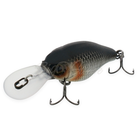 Воблер JACKALL Chubby 38 MR цв. uv mat silver & black фото 1