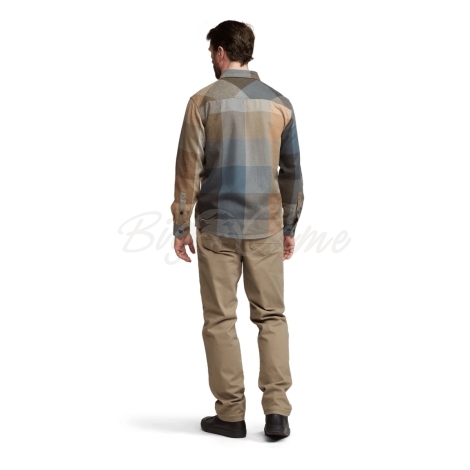 Рубашка SITKA Hardwood Hvy Wt Flannel цвет Buckskin Fall Plaid фото 7