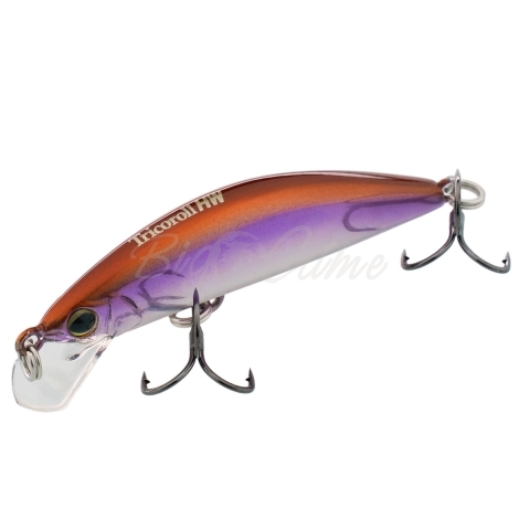 Воблер JACKALL TIMON Tricoroll 55HW цв. amethyst фото 1
