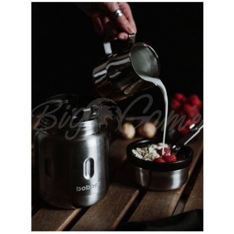 Термос BOBBER Jerrycan 0,47 л с ложкой цвет Matte (матовый) фото 4