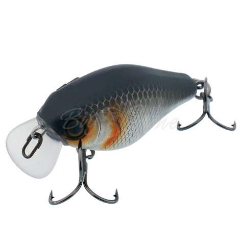 Воблер JACKALL Chubby 41 Silent цв. uv mat silver & black фото 1