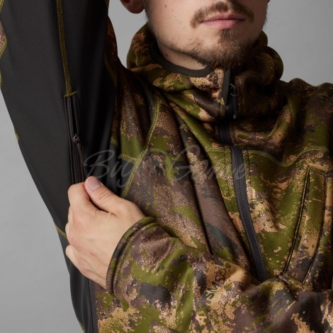 Толстовка HARKILA Deer Stalker Camo Fleece Hoodie цвет AXIS MSP Forest фото 2