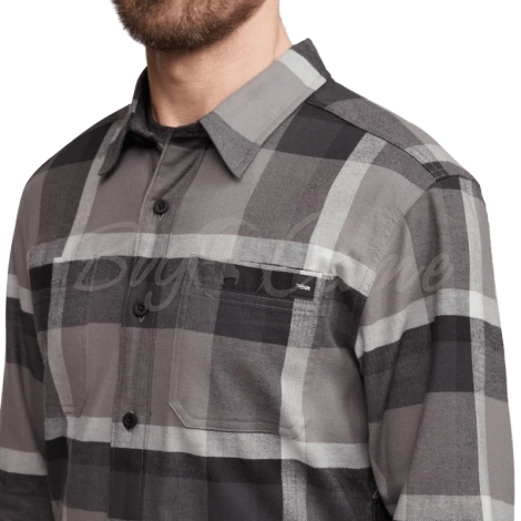 Рубашка SITKA Ashland Lt Wt Flannel Shirt цвет Woodsmoke Fall Plaid фото 3