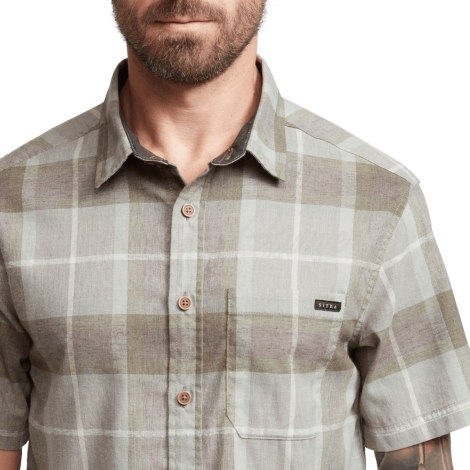 Рубашка SITKA Ambary SS Shirt цвет Olive Green Ambary Plaid фото 7