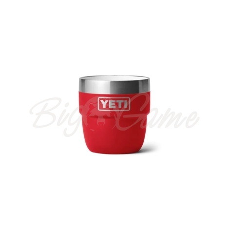 Набор кружек YETI Rambler Espresso Stackable Cup (2 шт.) 120 цвет Rescue Red фото 2