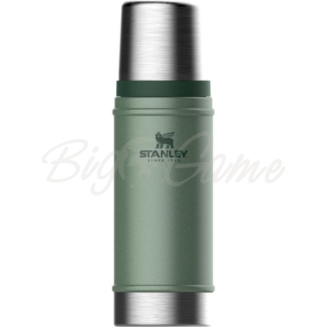 Термос STANLEY Classic 0,47 л цвет тёмно-зелёный фото 1
