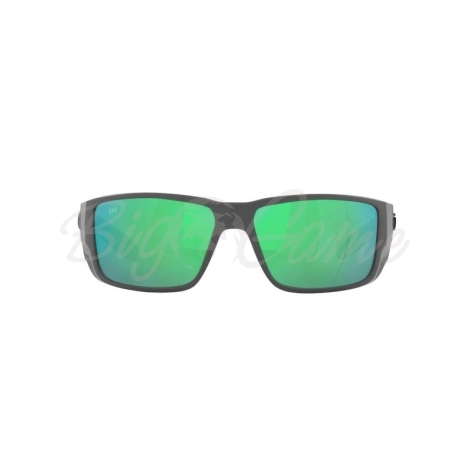 Очки поляризационные COSTA DEL MAR Reefton Pro 580G цв. Matte Black цв. ст. Green Mirror фото 5