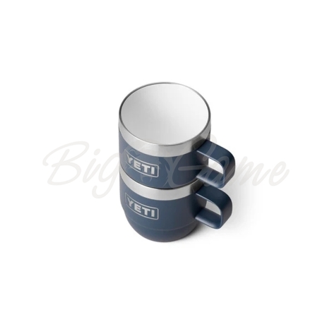 Набор кружек YETI Rambler Espresso Stackable Mug (2 шт.) 180 цвет Navy фото 3