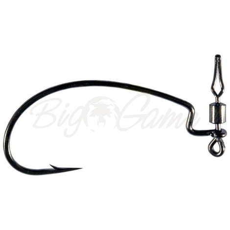 Крючок офсетный DECOY HD Hook Worm 117 № 1 (5 шт.)  фото 1