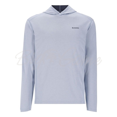 Термокофта SIMMS Bugstopper Hoody цвет Steel Blue Heather фото 1