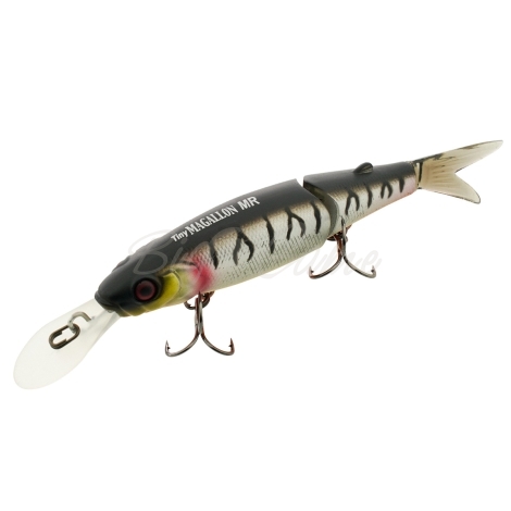 Воблер JACKALL Tiny Magallon MR цв. uv mat silver tiger фото 1