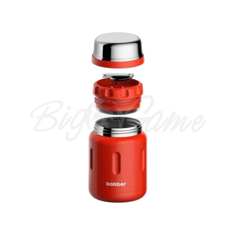 Термос BOBBER Jerrycan 0,7 л с ложкой цвет Cayenne Red (красный) фото 3