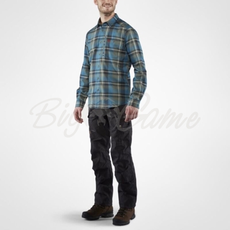Рубашка FJALLRAVEN Fjallglim Shirt M цвет Black фото 3
