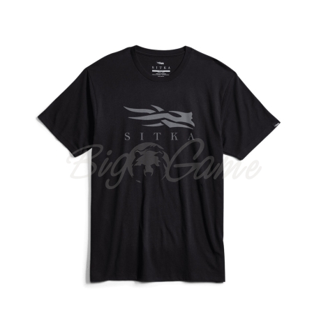 Футболка SITKA Icon Tee цвет Black / Charcoal фото 1