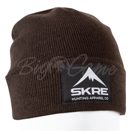 Шапка SKRE Ontario Cuffed Beanie цвет Коричневый фото 1