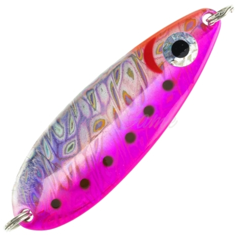 Блесна колеблющаяся DAIWA Akiaji Crusader W 35 Salmon Special 35 г цв. Keimura P Iwashi фото 1