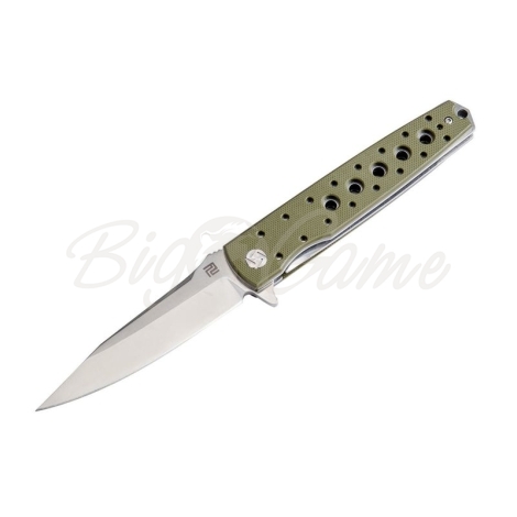 Нож складной ARTISAN CUTLERY Virgina D2 рукоять стеклотекстолит G10 цв. Зеленый фото 1