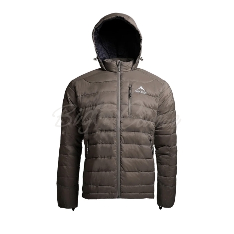 Куртка SKRE Ptarmigan 850 Ultra Down Hoodie цвет Earth Brown фото 11