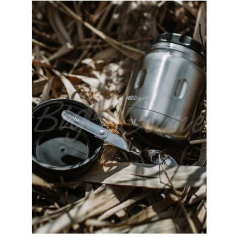 Термос BOBBER Jerrycan 0,47 л с ложкой цвет Matte (матовый) фото 3