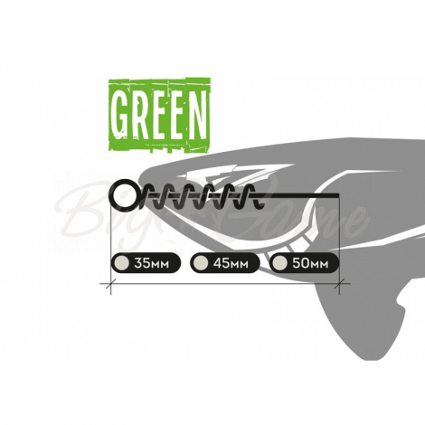 Оснастка XBAITS X Screw's Green фото 1