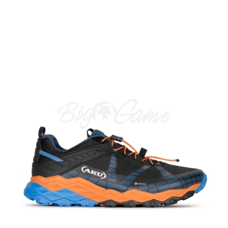 Кроссовки треккинговые AKU Flyrock GTX цвет black / blue фото 5
