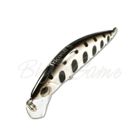 Воблер JACKALL TIMON Tricoroll 47S цв. white & black yamame фото 2